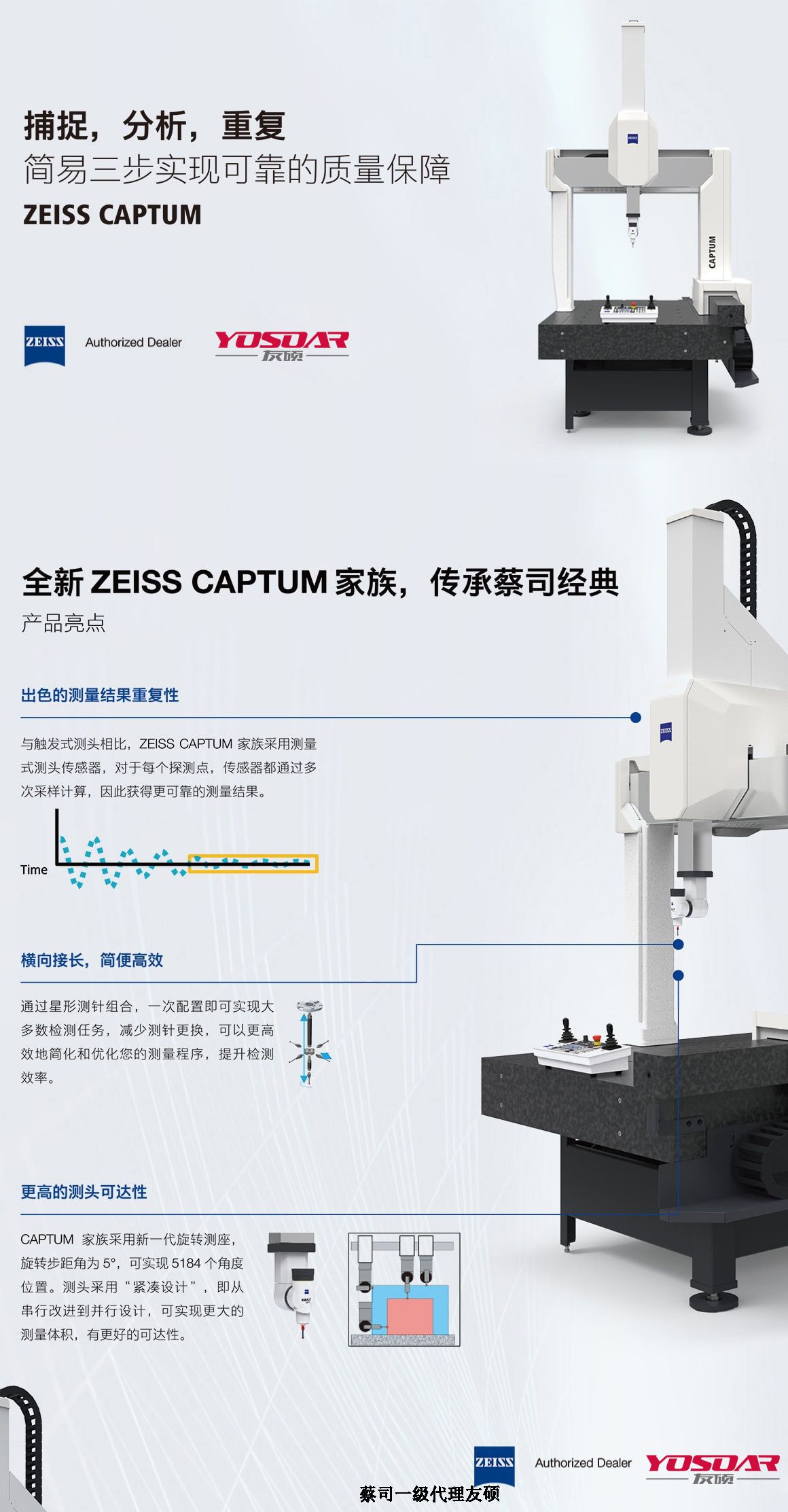 扬州蔡司三坐标CAPTUM